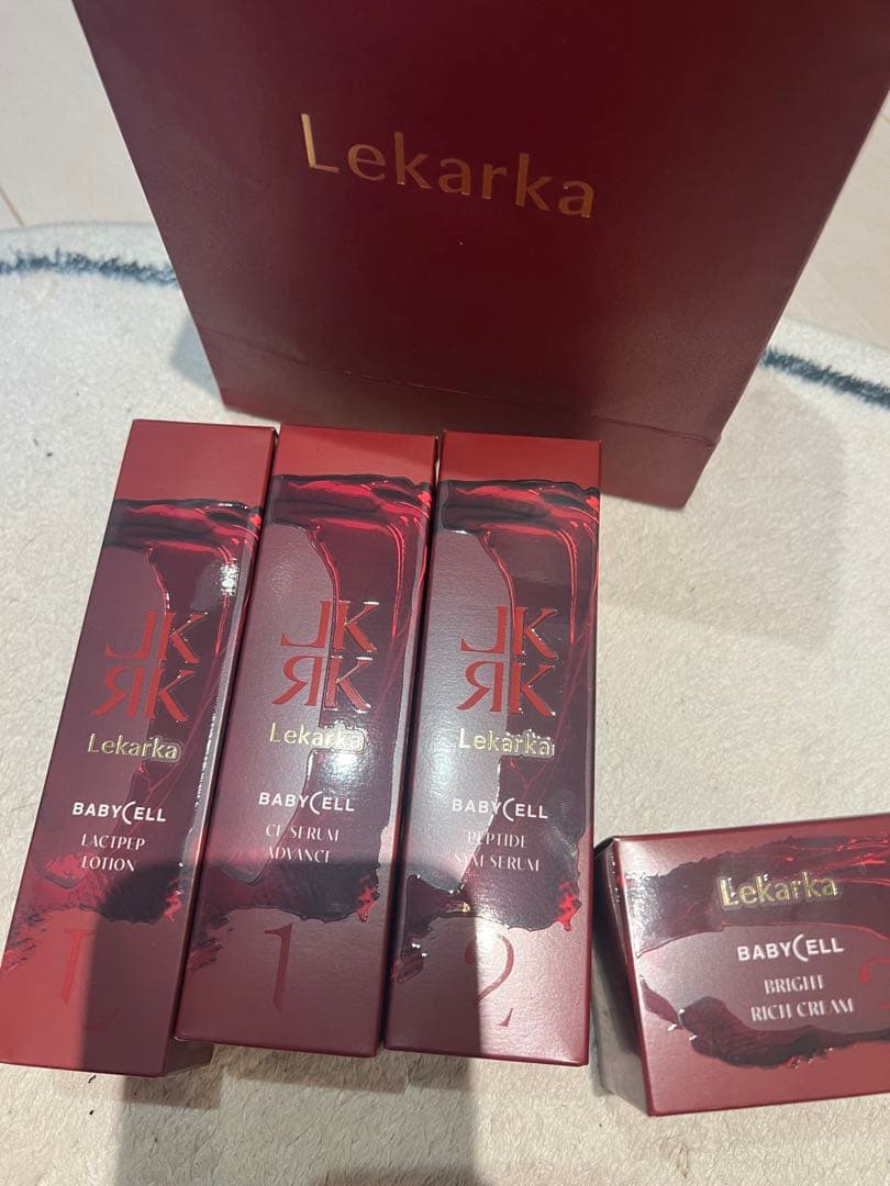 新品Lekarka BABY CELL スキンケアセット　定価5万超え