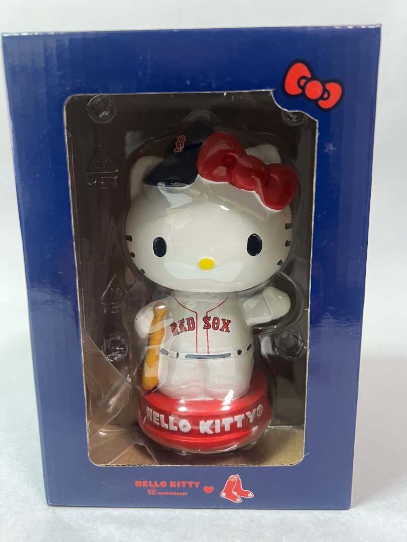 ハローキティ×Boston Red Sox 50周年記念 マスコット人形