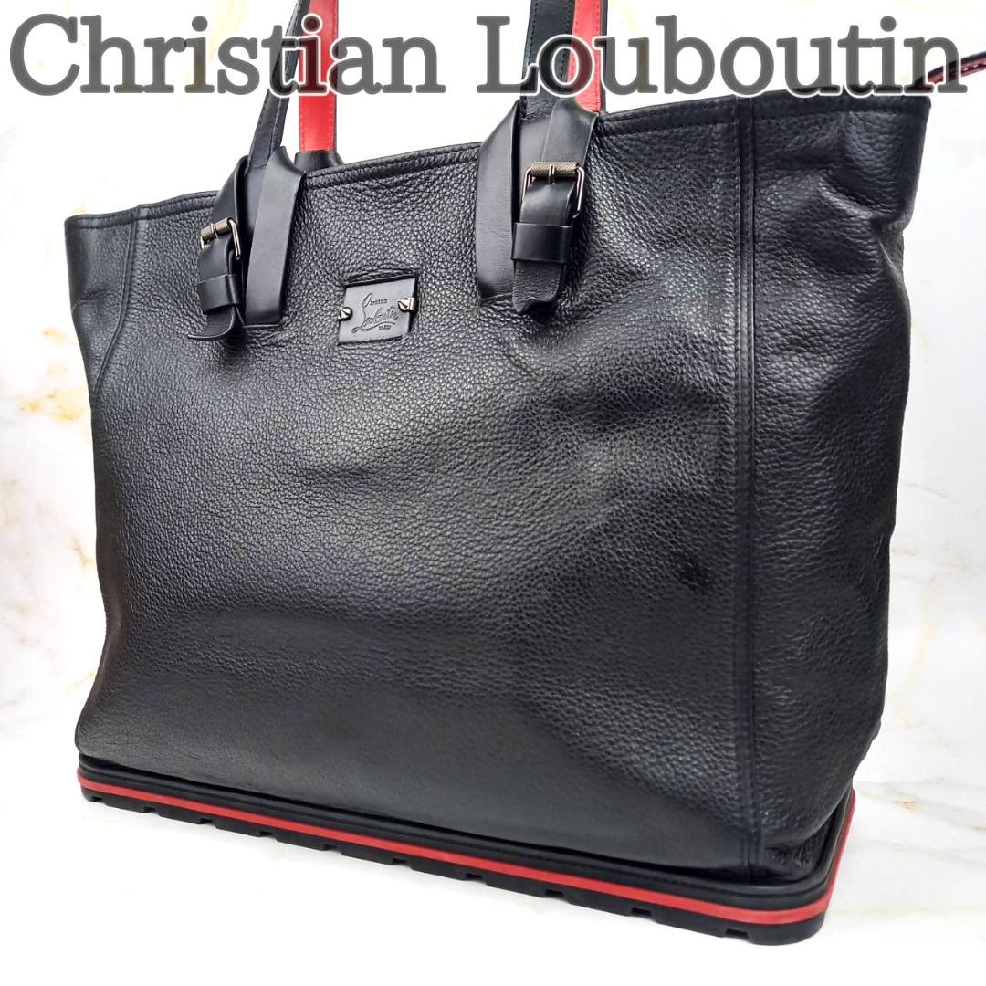 ✨良品✨ クリスチャンルブタン レザー トートバッグ カバイカー ブラック Christian Louboutin】クリスチャンルブタン『カバイカー スモール