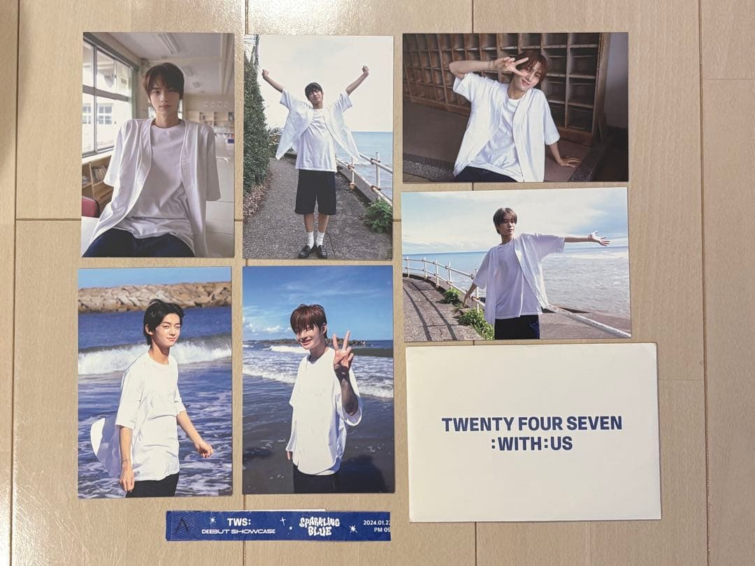 TWS デビュー　ショーケース　ポストカード　ハガキ　セット