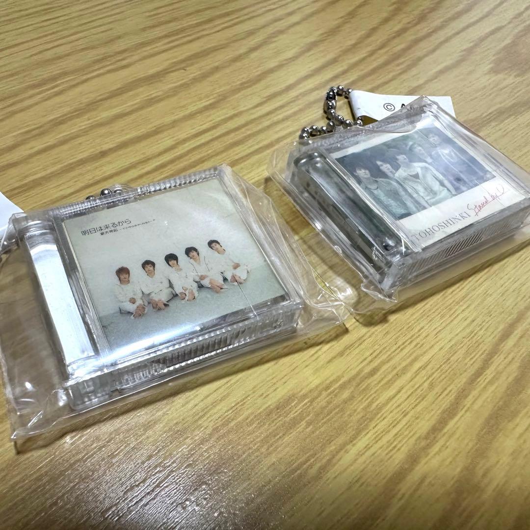 新品未開封】東方神起 ミニチュアCDキーホルダー 全種類12個セット