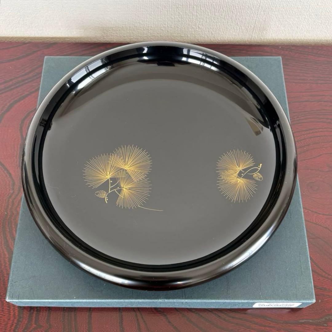 新品未使用】輪島塗り 菓子鉢 松笠沈金 天然木 工芸品 漆器 - メルカリ