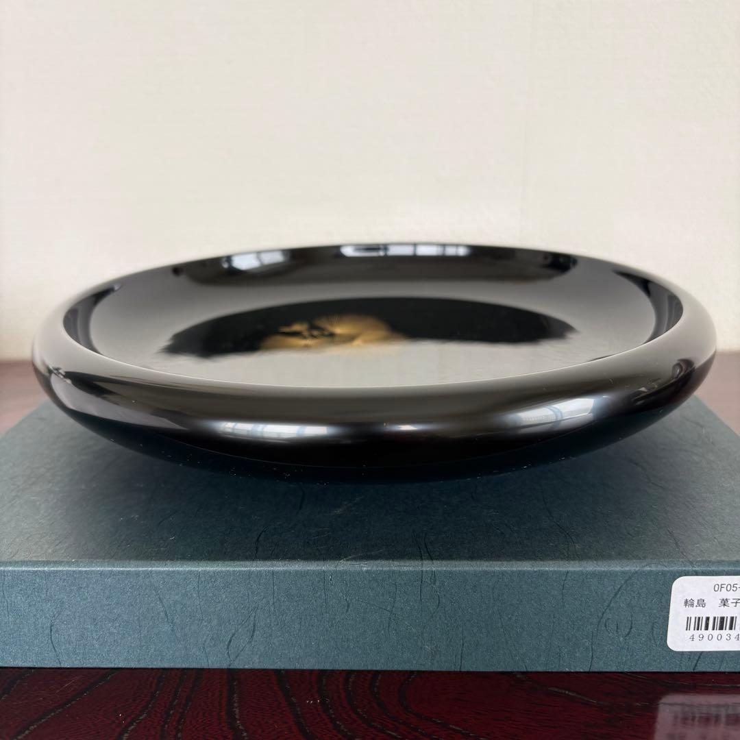 新品未使用】輪島塗り 菓子鉢 松笠沈金 天然木 工芸品 漆器 - メルカリ