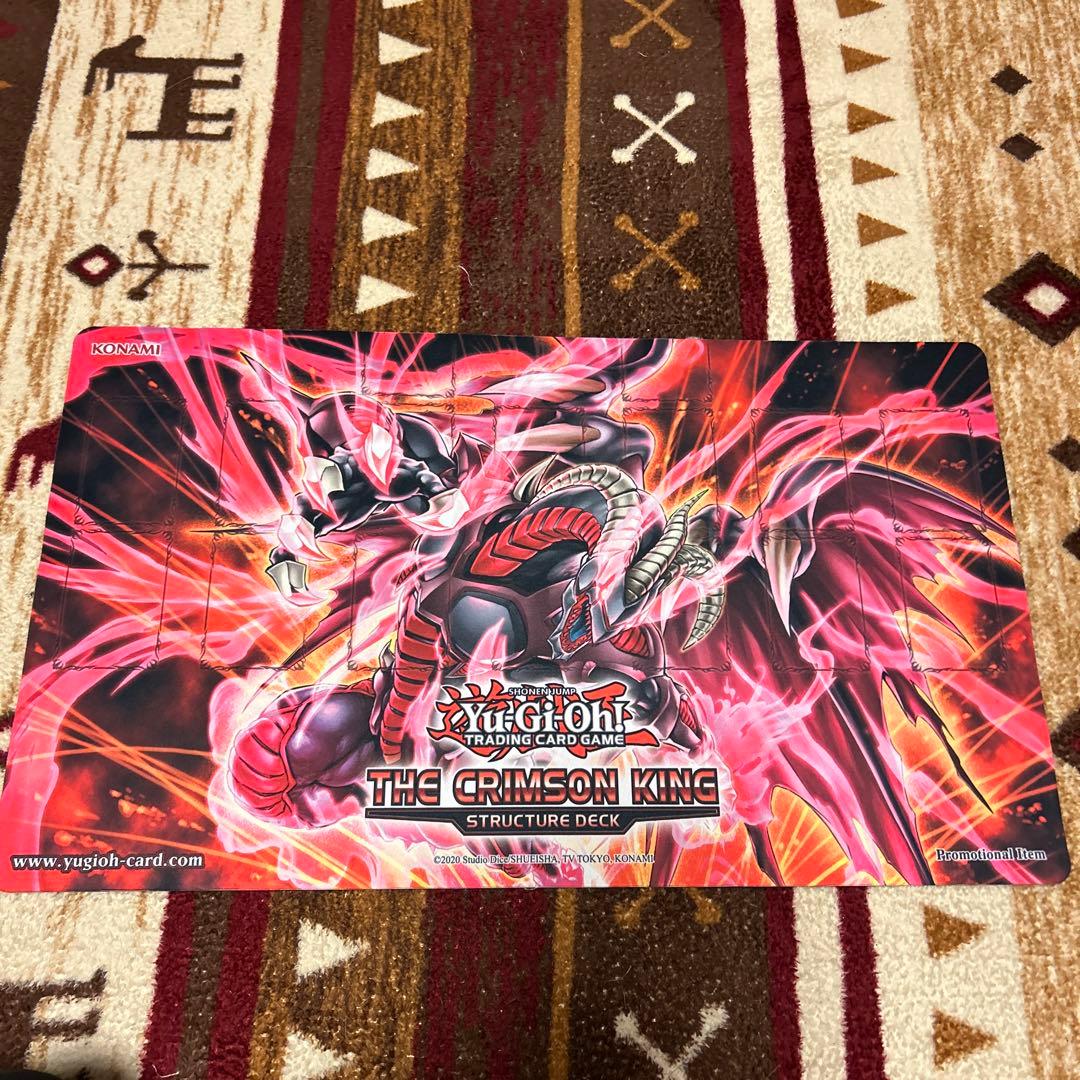 遊戯王 公式 スカーレッド・デーモン/SD王者の鼓動 プレイマット