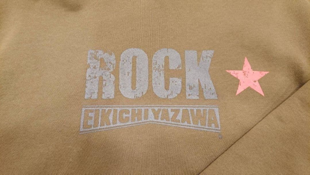 矢沢永吉 ワシロゴ カーキ パーカー サイズ M 新品未使用 - メルカリ