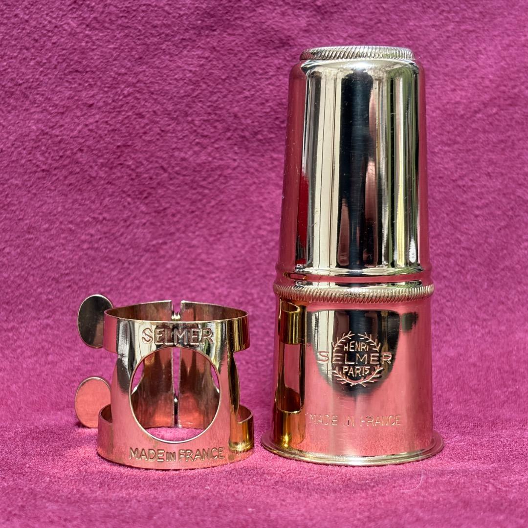 アルト ビンテージ SELMER リガチャー&キャップ - メルカリ