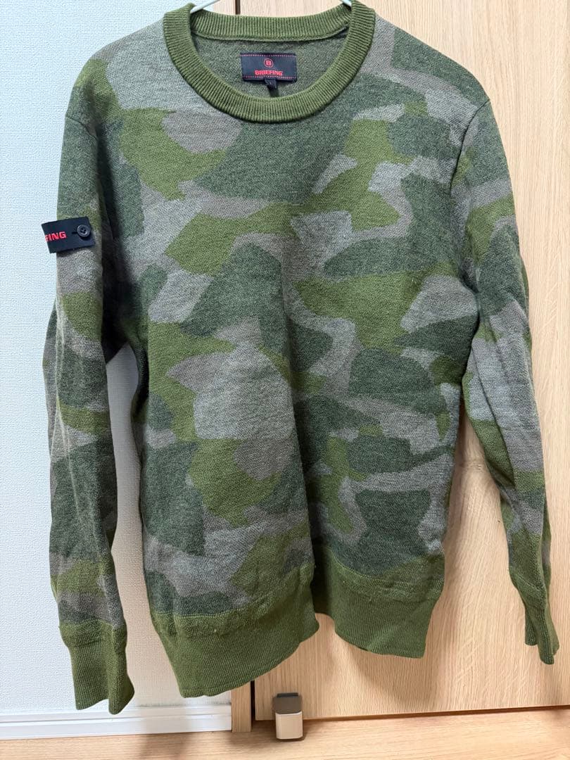 ブリーフィング　迷彩ニット