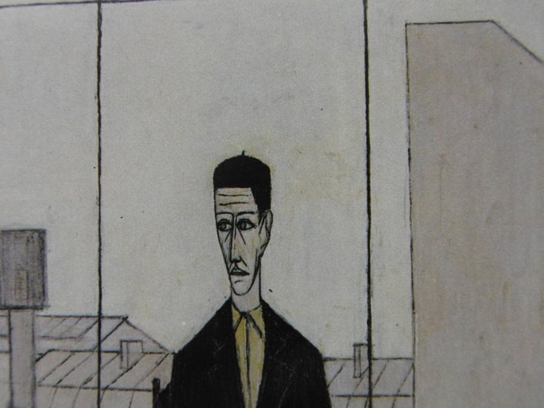 ベルナール・ビュッフェ【Homme assis dans l'atelier】 - メルカリ