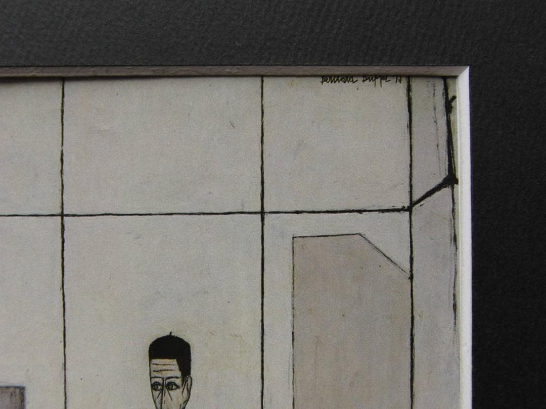 ベルナール・ビュッフェ【Homme assis dans l'atelier】 - メルカリ