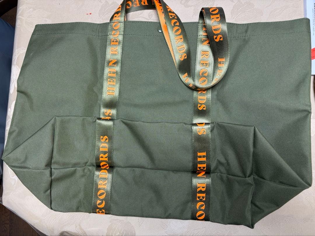 藤井風 HEHN RECORDS トートバッグ 緑 - メルカリ