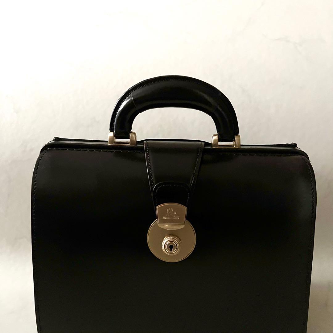 ココマイスター ダレスバッグ ミニ ダークブラウン ブライドルレザー