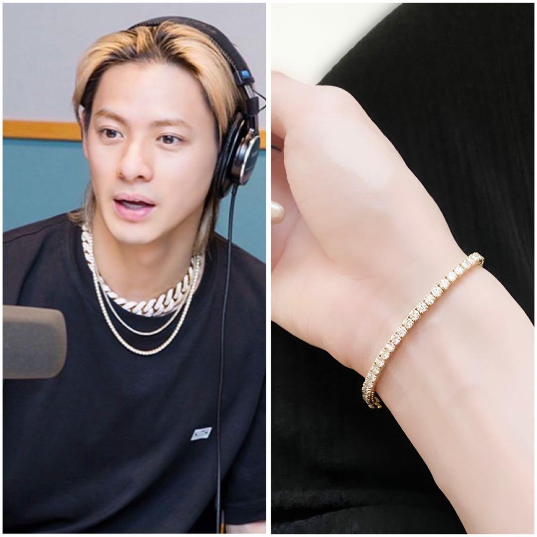 平野紫耀愛用♡ 男女兼用 最新作モデル テニスネックレス まとめ売り