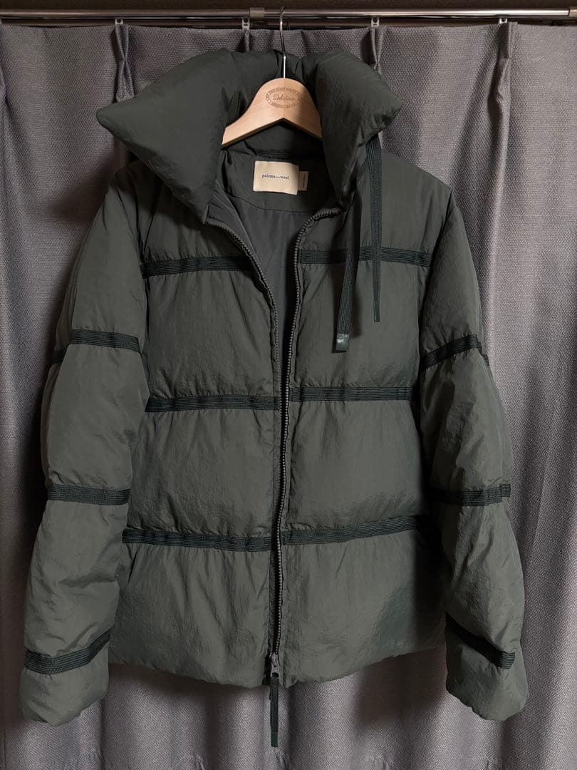 パロマウール　paloma-wool Lilian ダウンジャケット　カーキ　S