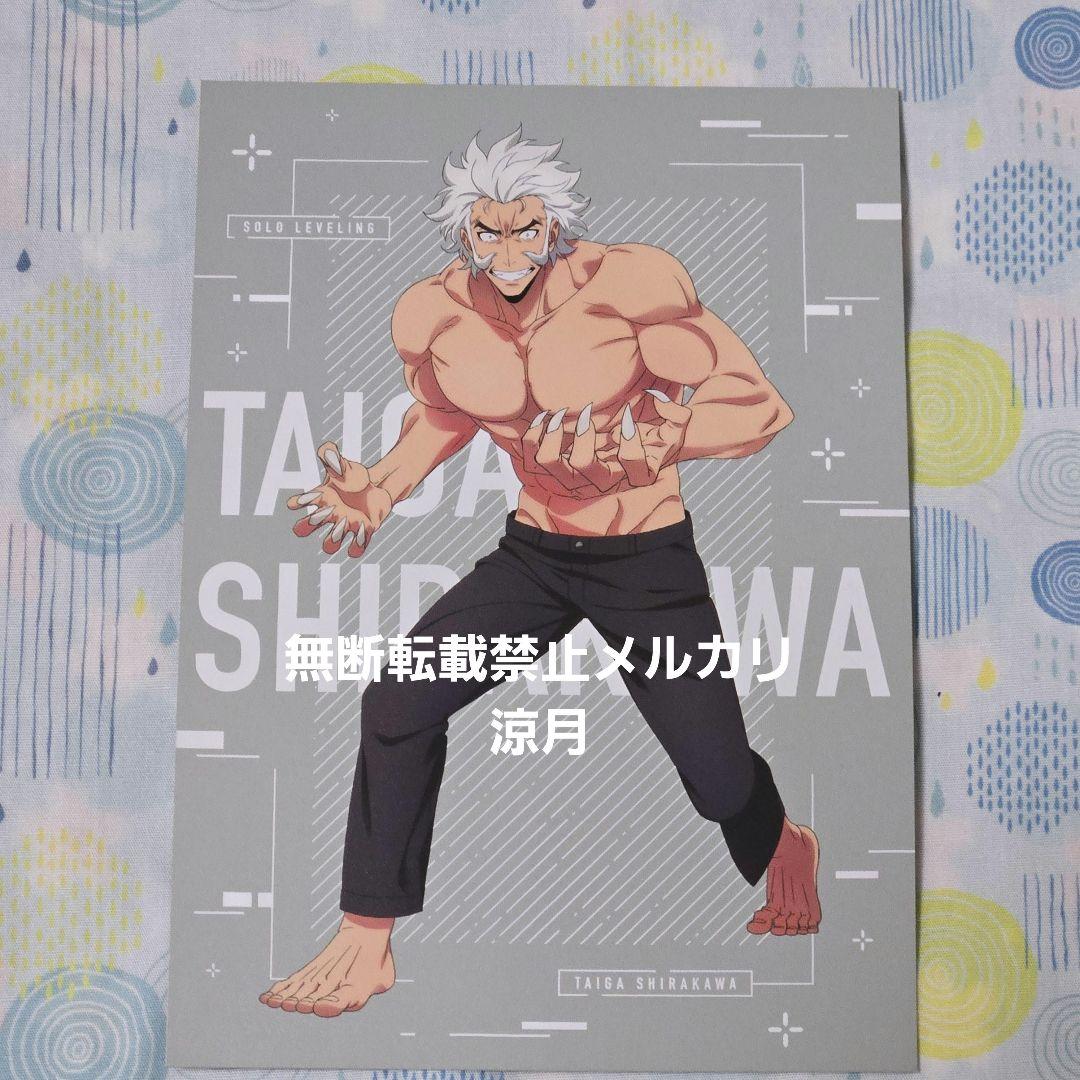 俺だけレベルアップな件 白川大虎 イラストカード - メルカリ