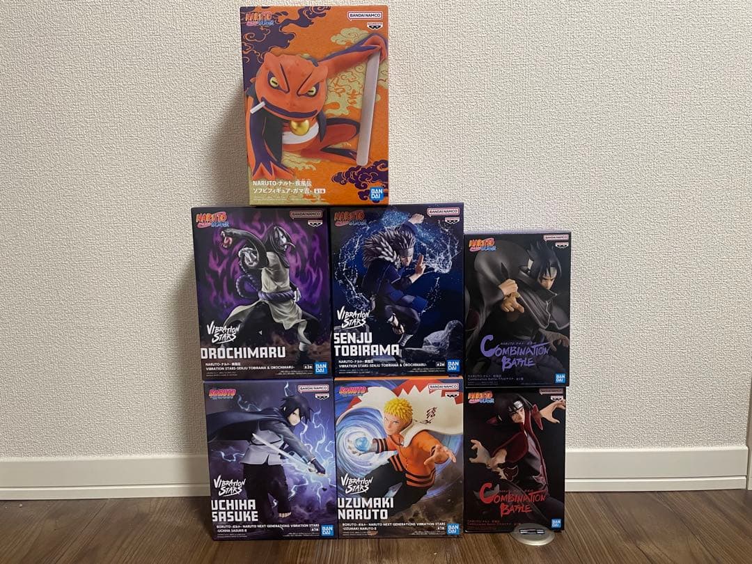 NARUTO フィギュアまとめ売り　7点 NARUTO ナルト フィギュア まとめ売り - メルカリ