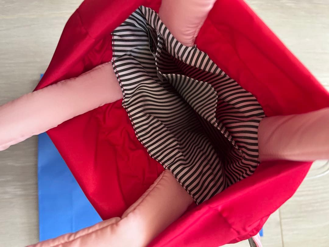 新品未使用 ファミリア巾着バッグ バレンタイン 完売カラー - メルカリ