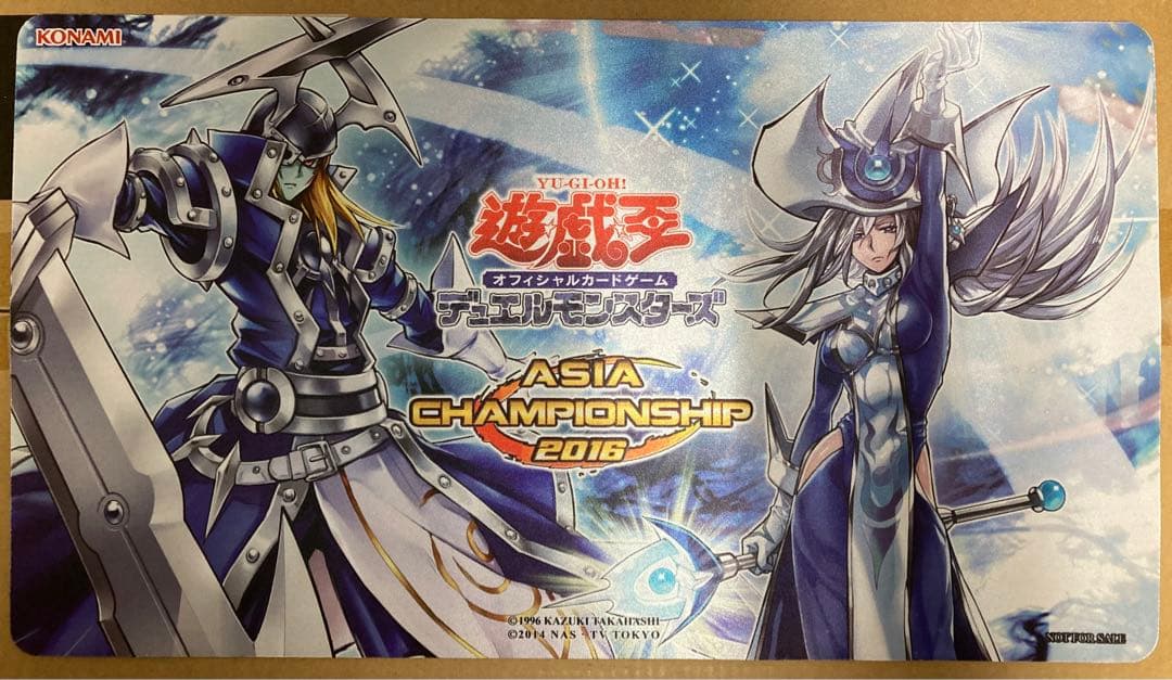 遊戯王 サイレントマジシャン&ソードマン 沈黙 プレイマット 公式