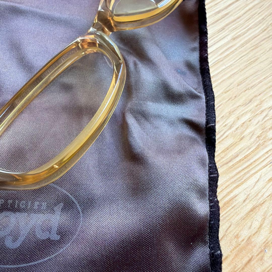 泰八郎謹製 T-104 メガネ クリアベージュ オプティシアン・ロイド購入