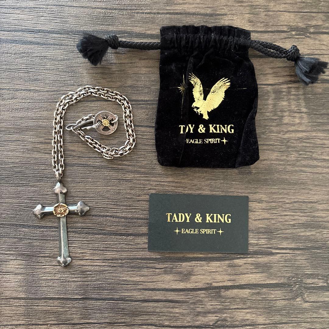 TADY&KING ラージクロスk18ローズ　セット