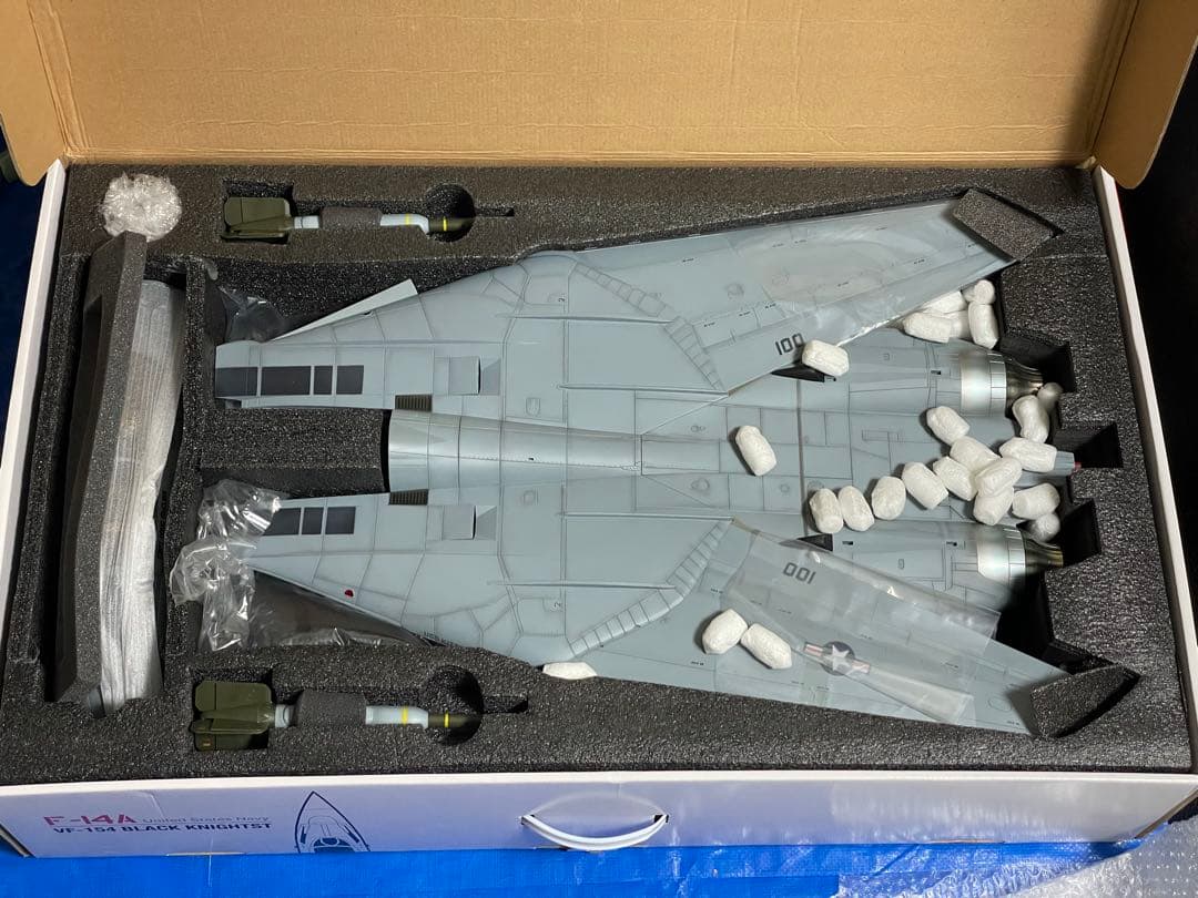 JSI 1/18 F-14A トムキャット VF-154 ブラックナイツ - メルカリ