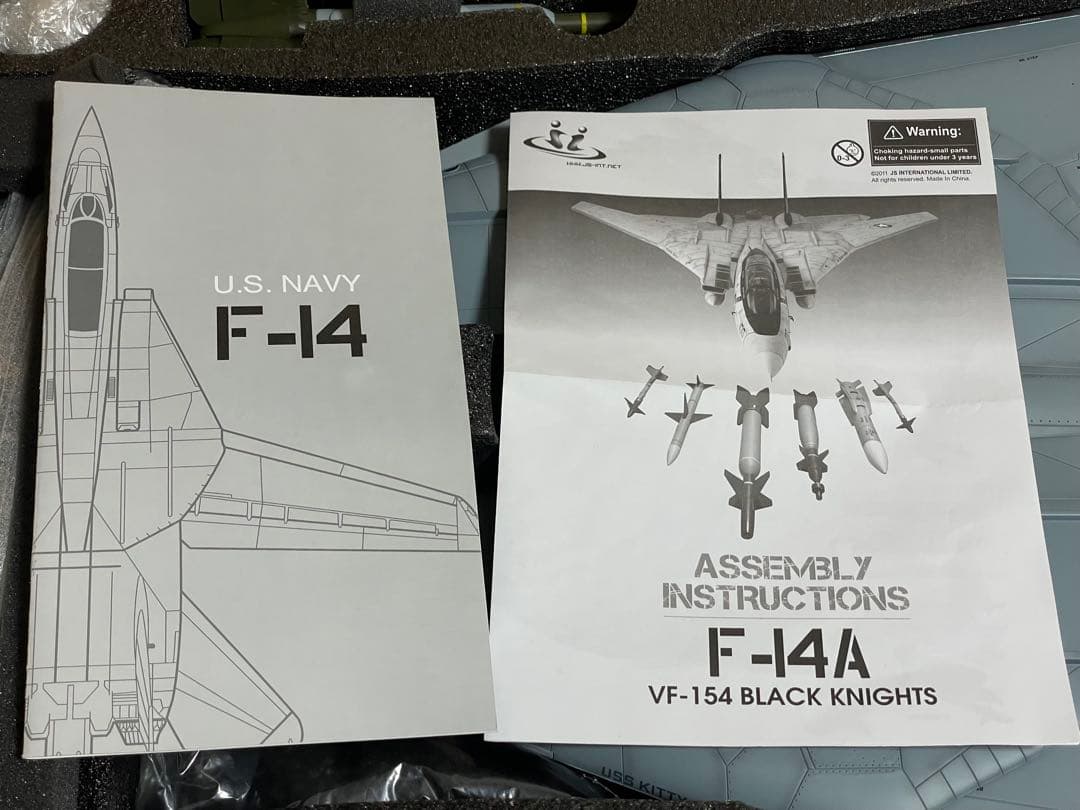 JSI 1/18 F-14A トムキャット VF-154 ブラックナイツ - メルカリ
