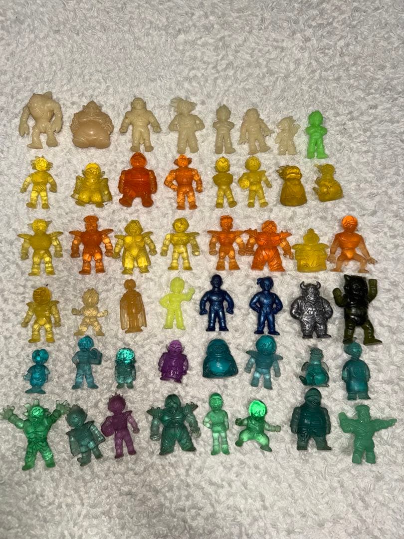 クリア 蛍光　ドラ消し　45体　まとめ売り