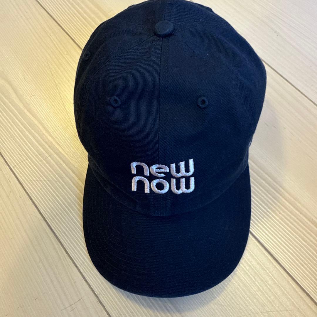 newnow 47Brand キャップ　ネイビー/ピンク　榮倉奈々
