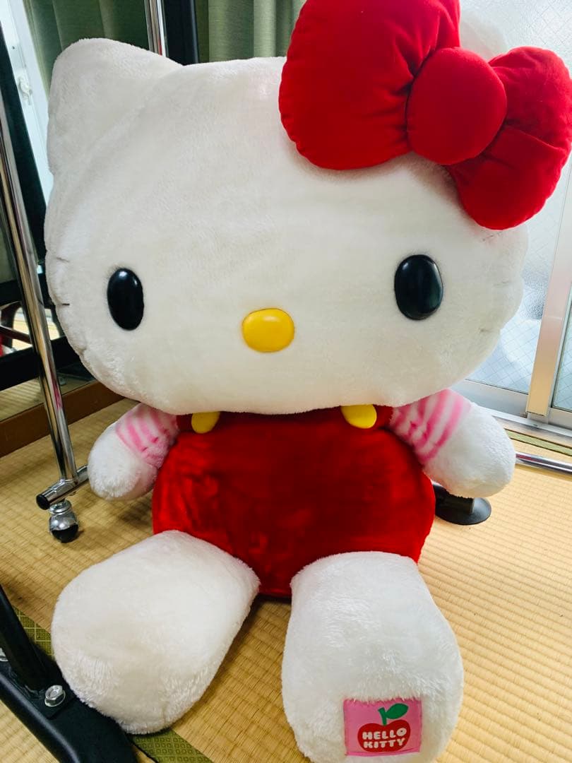 サンリオ美品！4L 特大 希少ハローキティ ぬいぐるみ レア - メルカリ