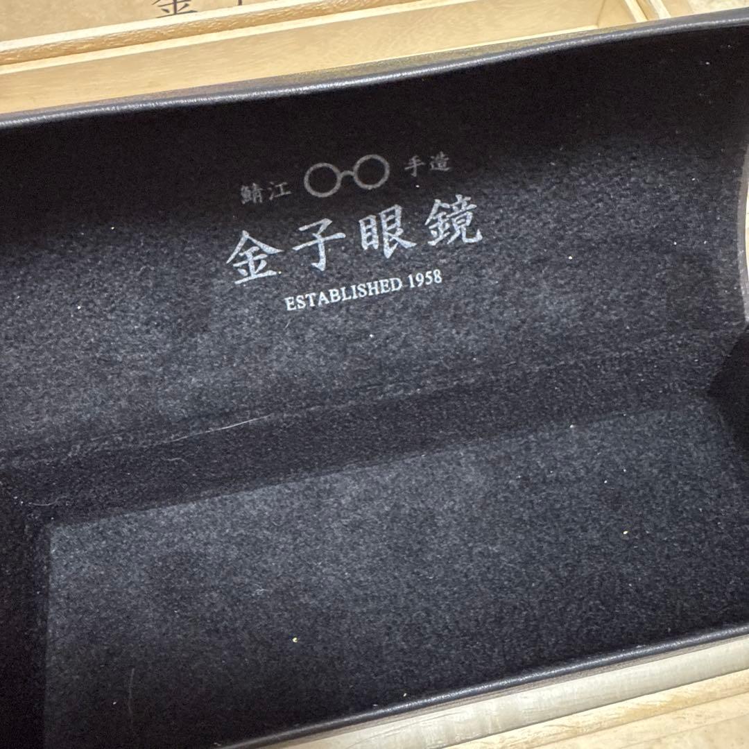 金子眼鏡店 メガネケース/ 桐箱／眼鏡拭き - メルカリ