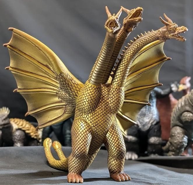 昭和ゴジラ・キングギドラ・ゴロザウルス・バラゴン他（バンダイ