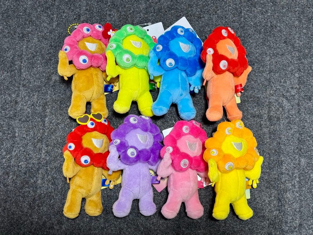 ミャクミャク 推しカラー ボールチェーンマスコット コンプリート ８点セット