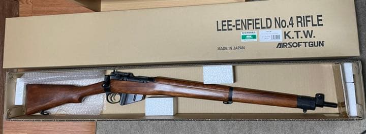 KTW リー・エンフィールド No.4 ライフル エアコッキングライフル 楽天市場】ボルト式エアーコッキングライフル リー・エンフィールド No