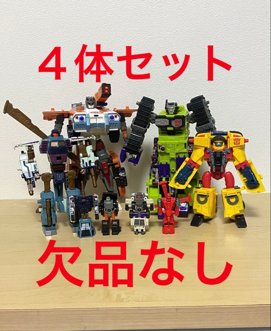 トランスフォーマー マイクロン伝説 ４体セット