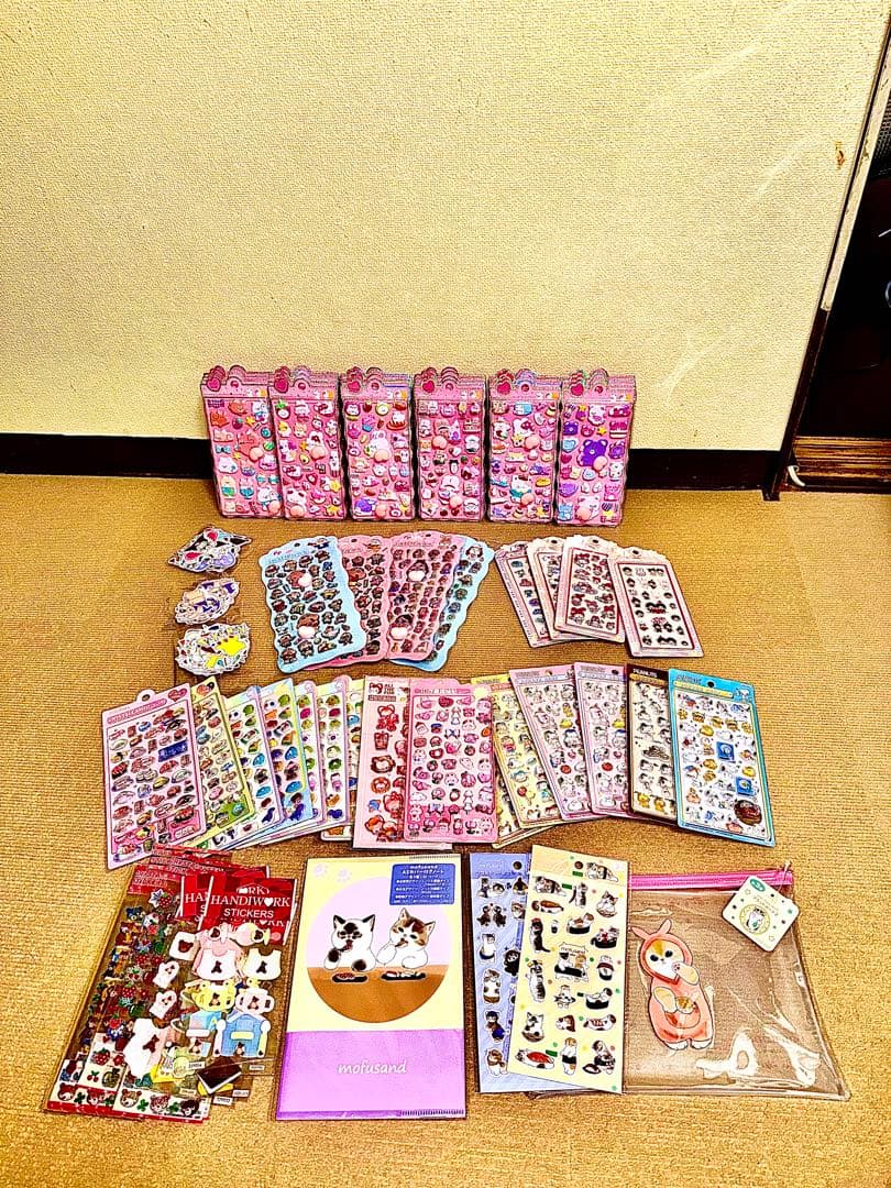 ぷくぷく ボンボンぷにぷに ドロップシール 96シート まとめ売り