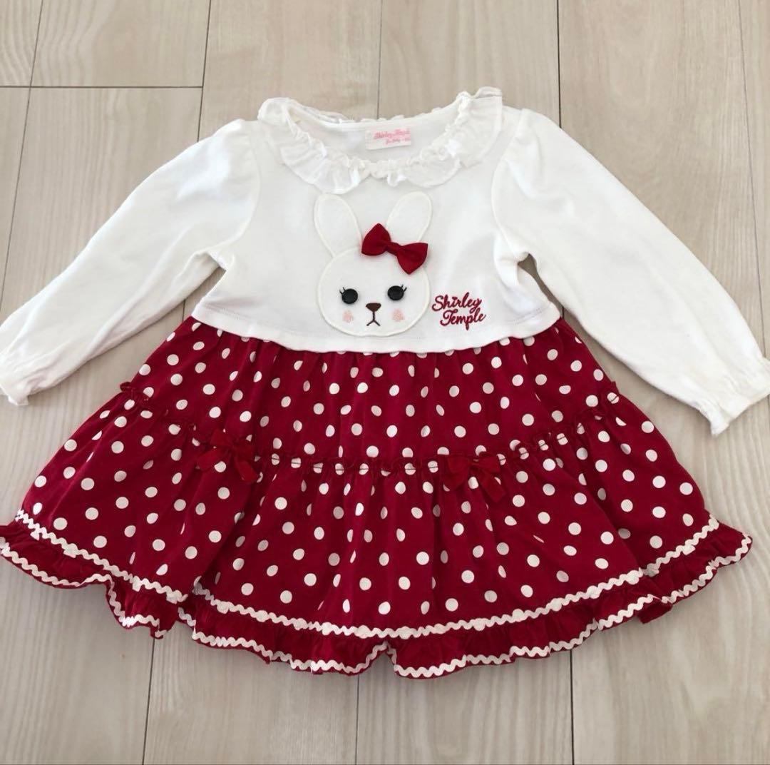 【rei】　シャーリーデンプルうさぎワンピース