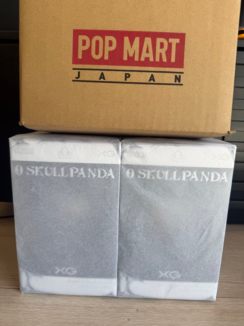 SKULLPANDA スカルパンダ XGコラボ　2個セット　日本限定 SKULLPANDA XG コラボ 日本限定 スカルパンダ 2個セット - メルカリ