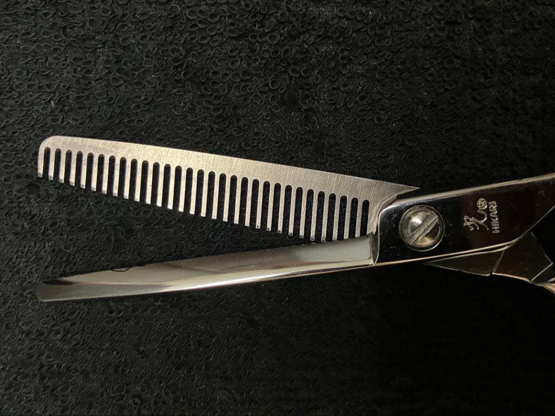 ヒカリシザーズ 733 セニング逆刃　　　最終値下げ❗️ ヒカリ THINNING 721 722(セニング・カット率40%/50%) ハサミ屋はやし