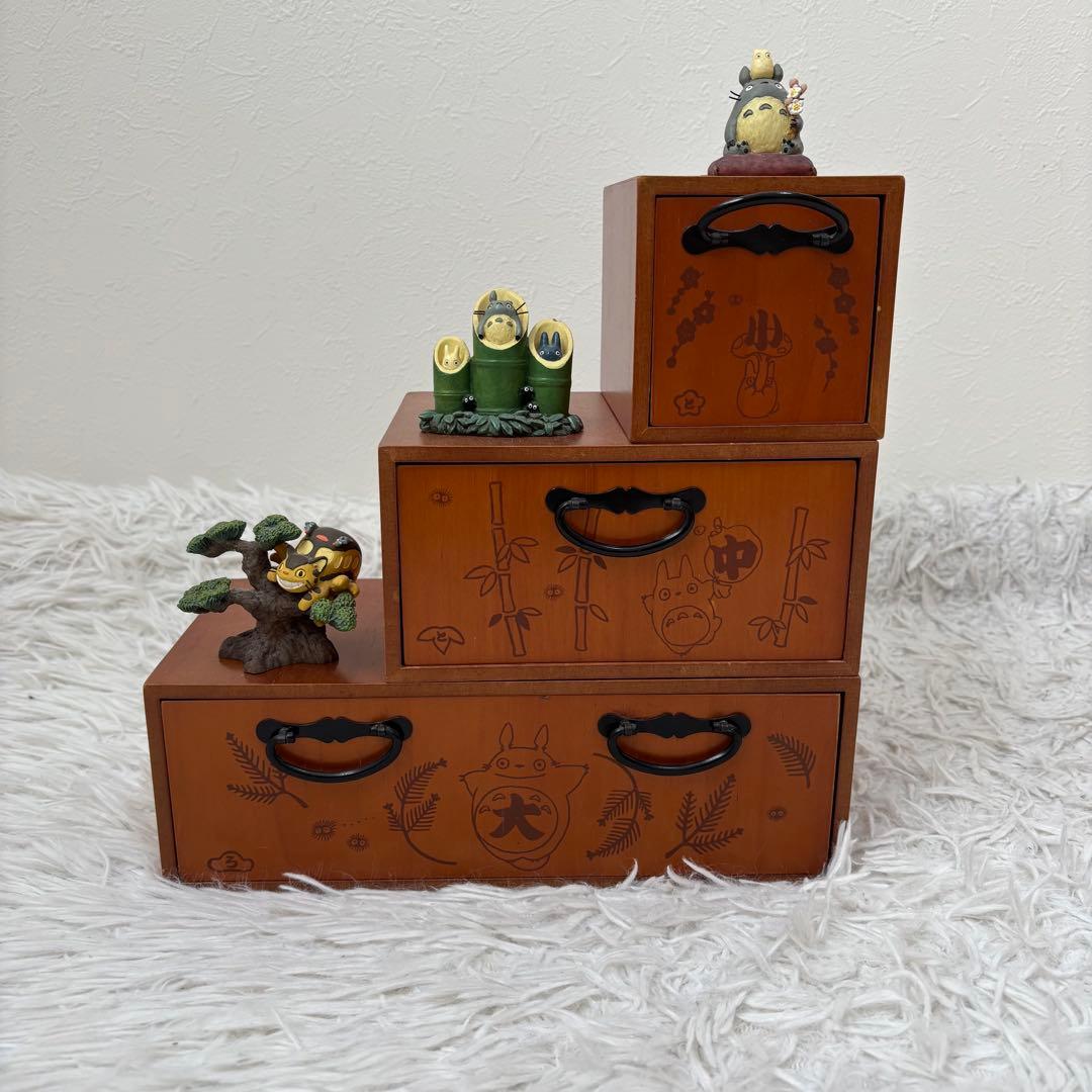 となりのトトロ　レア　希少　和箪笥　小物入れ　置き物　オブジェ　和風　松竹梅 楽天市場】ジブリ グッズ となりのトトロ 鍵かけ 木陰のトトロ(2024