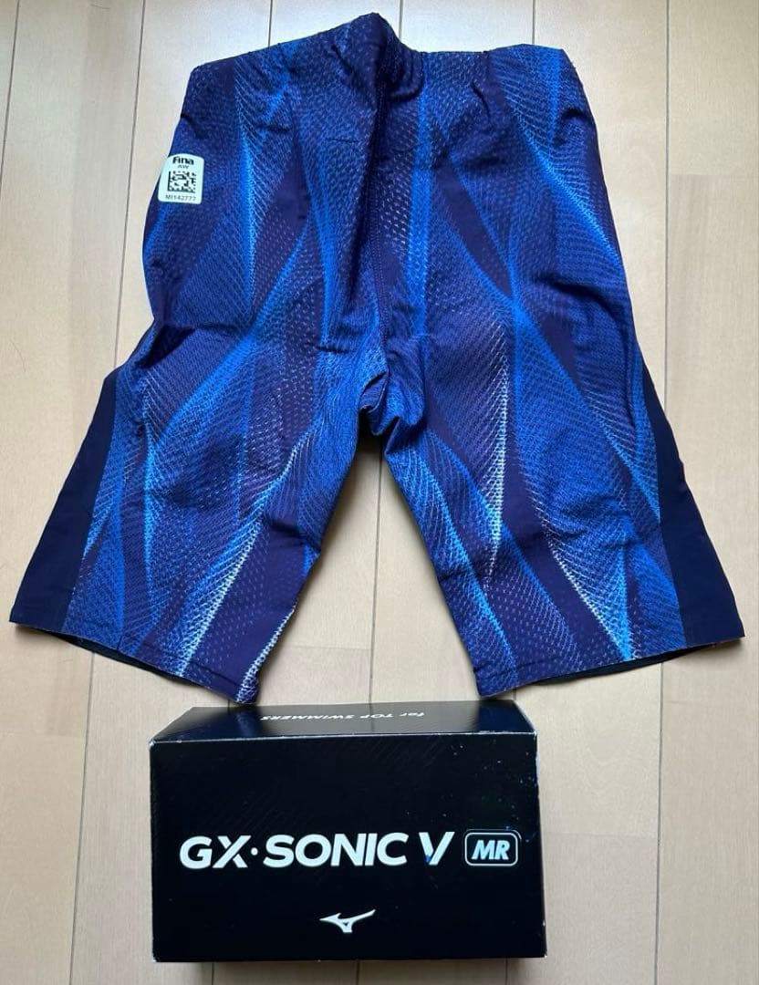 ジュニア140 高速水着 ミズノGX•SONIC V MR FINA承認 撥水有