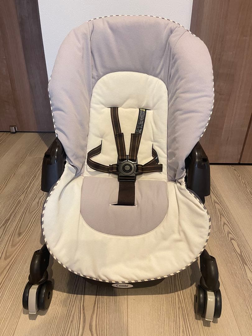 コンビ　ネムリラ　手動　ハイローチェア　スウィングベッド&チェア