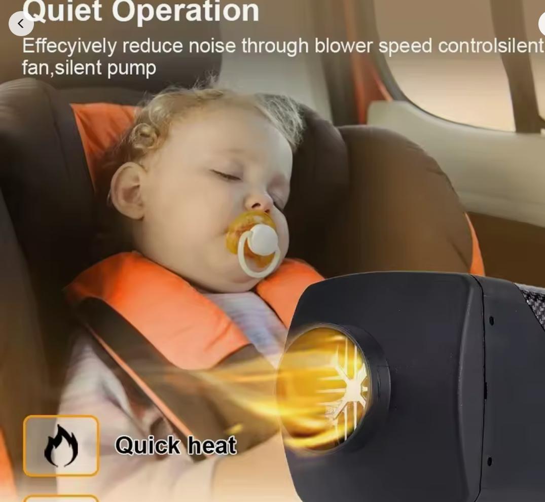 FFファンヒーター　12V.24v　キャンピングカー、大型トラック等