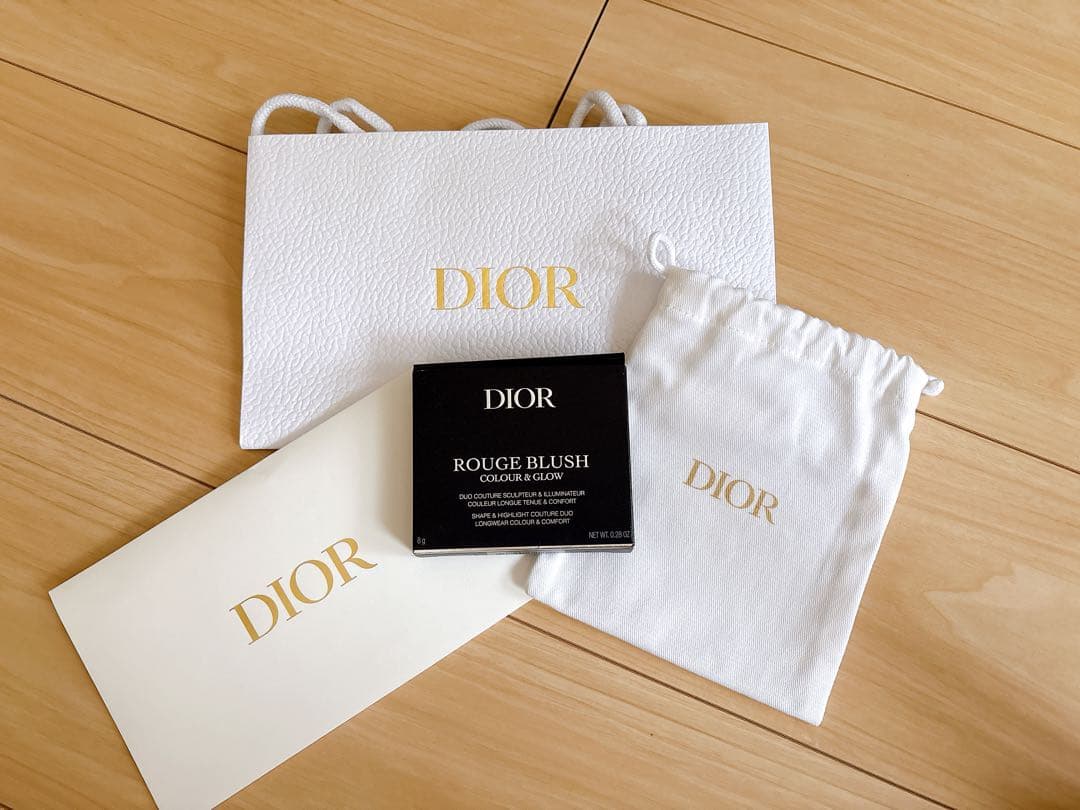 新品　ディオール　スキンルージュブラッシュ　カラー＆グロウ　287ディオラムール ディオール新作コスメ！ピンクの血色感×ライラックの輝き【ディオール