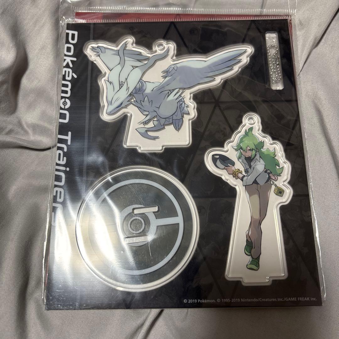 ポケモントレーナーズ レシラム N アクリルスタンド キーホルダー