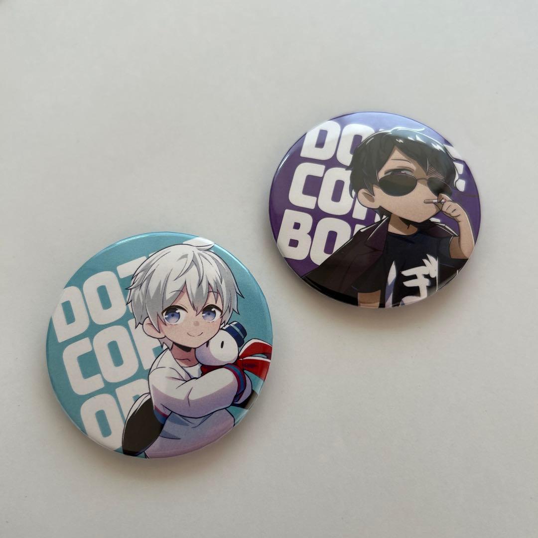 ぼんじゅうる、おらふくん（ドズル社）缶バッジ 2個セット - メルカリ