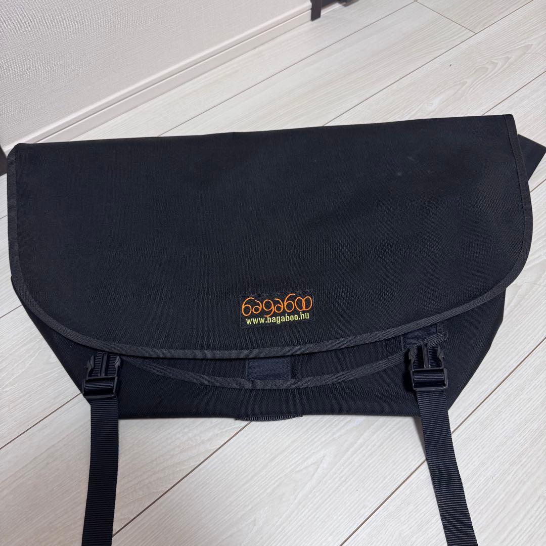 美品　bagaboo メッセンジャーバッグ 黒　blue lug メッセンジャー BAGABOO* workhorse messenger bag (black) - BLUE LUG ONLINE STORE