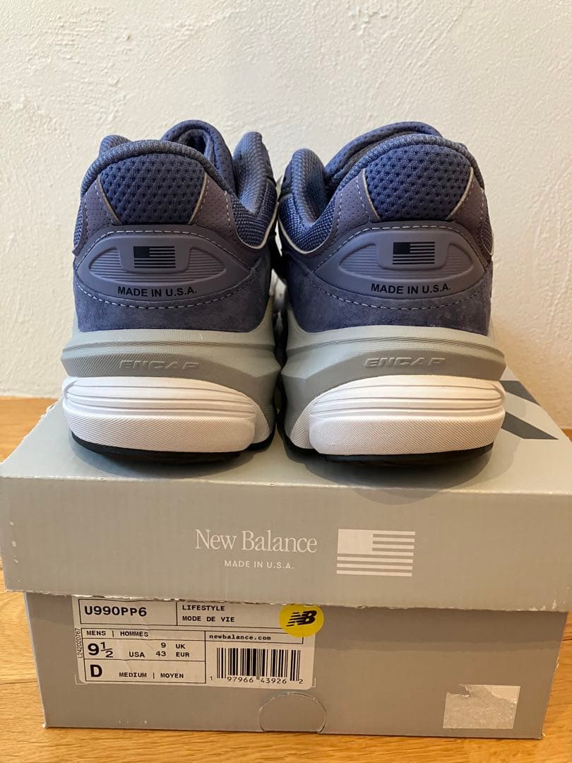 New Balance 990 V6 パープル　新品未使用　27.5cm