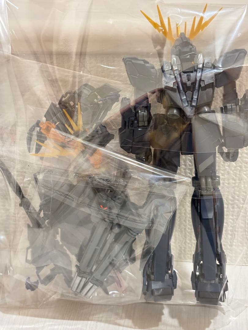 ⑤ジャンクプラモデル ガンプラ系・MG ガンダムX・MG ダブルオー