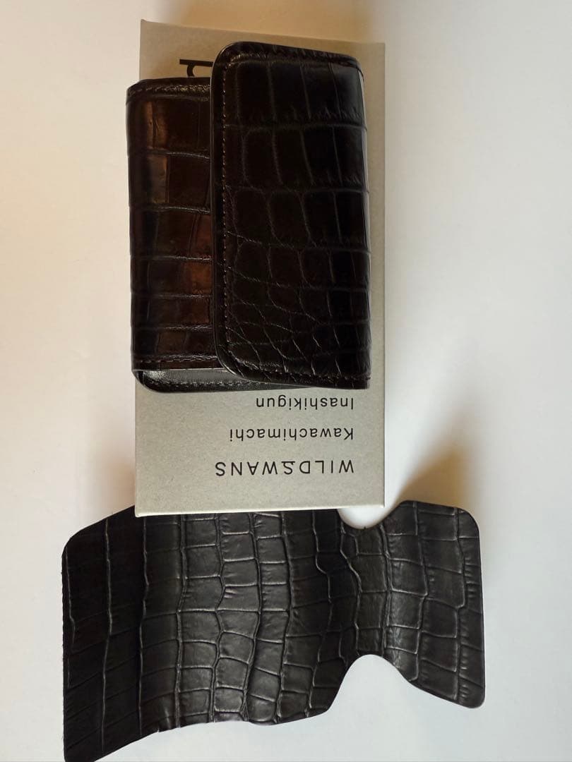 ワイルドスワンズ　アーサー　クロコ マルチカードケース《アーサー》クロコダイル｜WILDSWANS(ワイルド