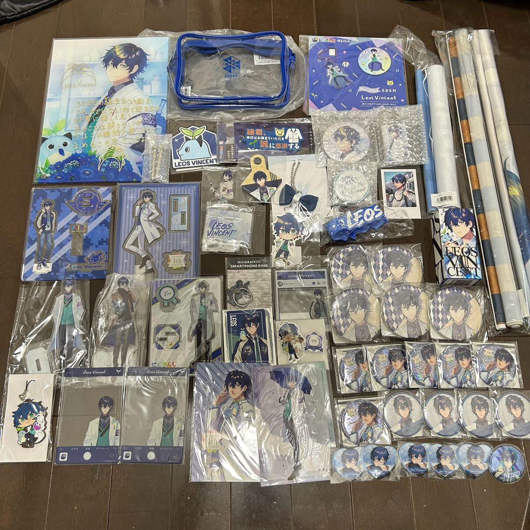 にじさんじ グッズまとめ 新品未使用 レオスヴィンセント にじさんじ レオス・ヴィンセント まとめ売り - メルカリ