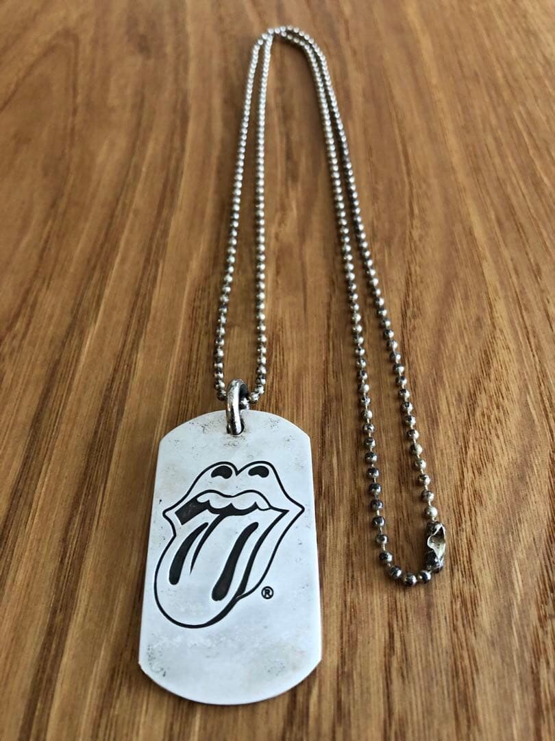 ザ・ローリング・ストーンズ×クロムハーツシルバーネックレス